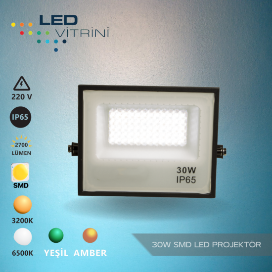 30W SMD LED Projektör 30W SMD LED Projektör