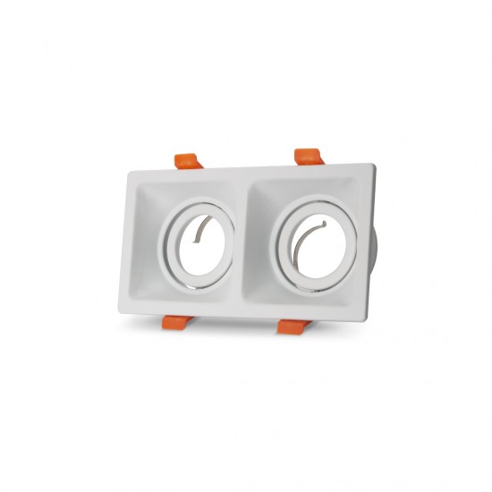 Nil Beyaz Kare 2’Lİ Dekoratif Kasa