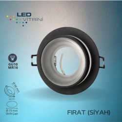 Fırat Siyah Dekoratif Kasa