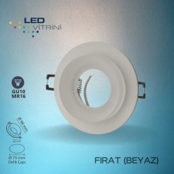 Fırat Beyaz Dekoratif Kasa