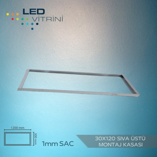 30X120 Sıva Üstü Montaj Kasası