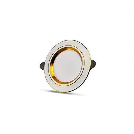 5W White + Gold Kasa Spot Sıva Altı