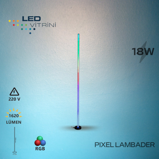 18W Pixel Lambader Led Aplik 18W Pixel Lambader Led Aplik