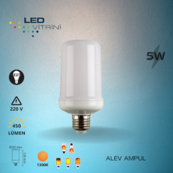 5W Alev Ampul