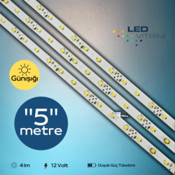 Tek Çipli Şerit Led-2835 (Günışığı) Tek Çipli Şerit Led-2835 (Günışığı)