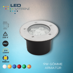 9W Gömme Armatür 9W Gömme Armatür
