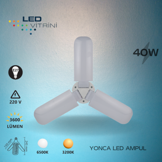 40W Yonca LED Ampul