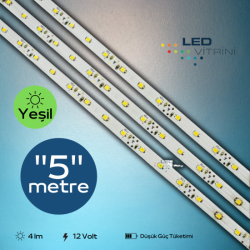 Tek Çipli Şerit Led-2835 (Yeşil) Tek Çipli Şerit Led-2835 (Yeşil)