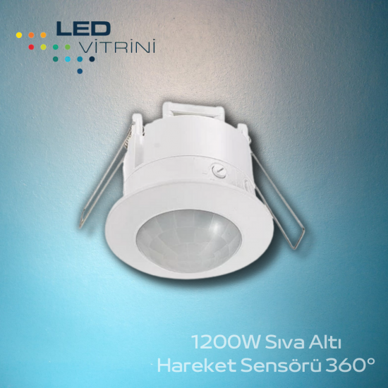 1200W Sıva Altı Hareket Sensörü 360°