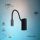 3W Cordoba Led Aplik Anahtarlı