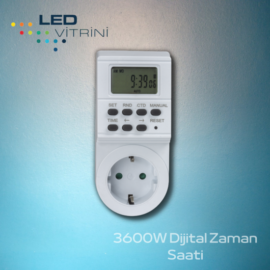 3600W Dijital Zaman Saati