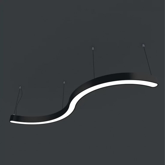 64W 200cm Su Yolu Linear Armatür