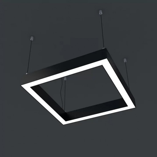 100W 80X80CM Kare Linear Armatür