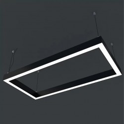 155W 80x160CM Dikdörtgen Linear Armatür