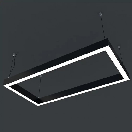 155W 80x160CM Dikdörtgen Linear Armatür